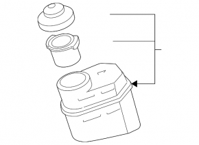 GTZ tank Toyota Avalon 05-07