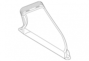 Air duct from air intake Audi A6 C8 19- 2.0T