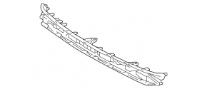 Front Bumper Lip Center Lexus NX300 18-21 F-sport