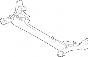 Upper rear right control arm for Nissan Pathfinder 22-25