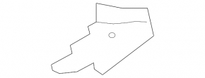 Hood hinge trim left Infiniti G25 G35 G37 06-14