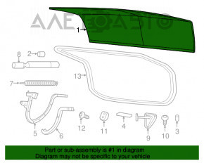 Trunk Lid Chrysler 300 11-23
