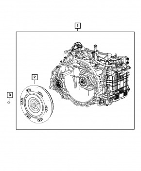 Automatic transmission assembly Jeep Compass 23-25 2.0T 8F30 AWD 8-speed automatic transmission