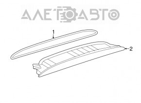 Brake light VW Touareg 11-17