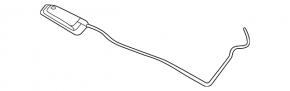 Hyundai Kona 22-23 trunk release button