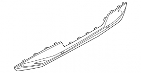 Rear bumper cover Nissan Murano 25-26 Platinum, SL