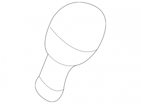 Rear washer nozzle Lexus GX470 03-09