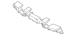 Kia EV6 22-24 GT, GT-Line Front Bumper Absorber