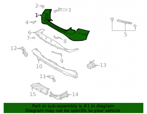 Rear bumper bare Hyundai Elantra 21-23 N Line