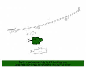 Front parking sensors Toyota Rav4 19-
