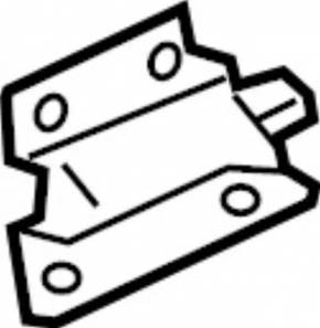 Left tailgate hinge for Infiniti QX50 19-23