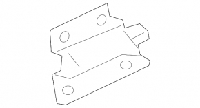 Left tailgate hinge for Infiniti QX50 19-23