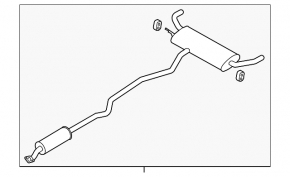 Lincoln MKZ 13-16 2.0T Exhaust