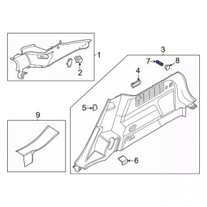 Ford Escape MK3 13-19 Console Cigarette Lighter Type 2