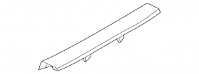 Front right door sill trim Mazda 6 14-17 black