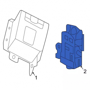 Lincoln MKZ 13-20 USB Control Unit