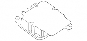 SRS airbag module airbag computer Nissan Rogue Sport 17-18