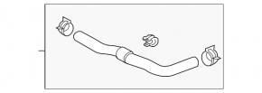 Upper cooling hose Hyundai Azera 12-17 3.3