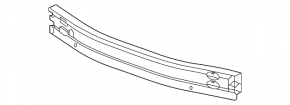 Front Bumper Reinforcement Chevrolet Bolt 17-