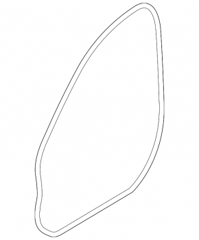 Door seal front left BMW 5 G30 17-23