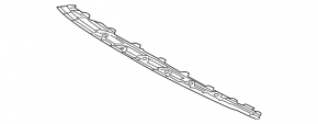 Front bumper grille center lower Toyota Highlander 11-13 hybrid