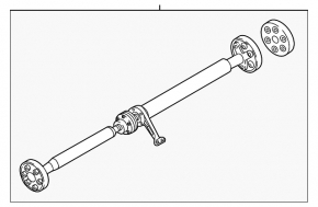 Drive shaft driveshaft VW Tiguan 09-17
