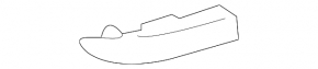 Rear left reflector BMW X3 E83 07-10 rest.