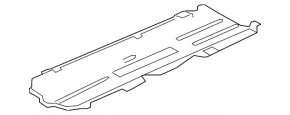 Right underbody protection for Honda Civic XI FE/FL 22-24 2.0
