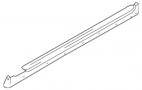 Left threshold Infiniti FX35 QX70 09-17