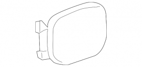 Lexus GX470 03-09 Fuel Filler Door