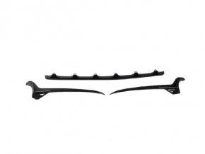 Jeep Grand Cherokee WL 21-25 grille molding kit, gloss black