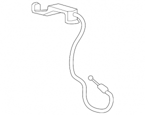 Chevrolet Malibu Hood Lock Hook 16-21