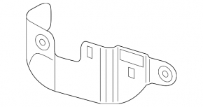 Right Blind Spot Sensor Cover for Toyota Rav4 2013-2018