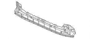 Lower grille of the front bumper of the Audi A5 F5 20-25 S-Line