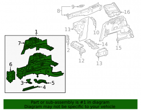 Front right quarter Mercedes C-class W205 15-21