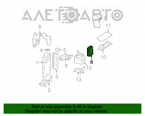 Mercedes W211 trunk battery control unit