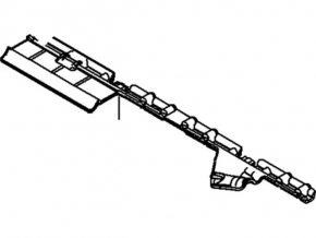 Upper radiator deflector Ford Flex 09-12 prerest