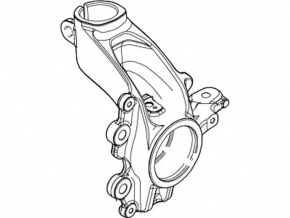 Front right axle with hub for Ford Focus mk3 11-18