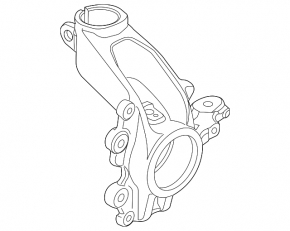 Front right axle with hub for Ford Focus mk3 11-18