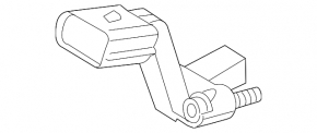 Crankshaft position sensor VW Passat b7 12-14 USA 2.5