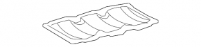 Oil deflector Toyota Highlander 20-22 3.5