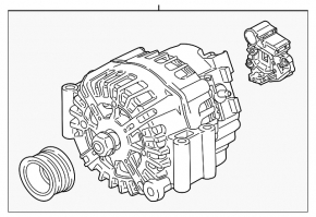 Generator BMW 5 G30 18-23 250A 4.4T