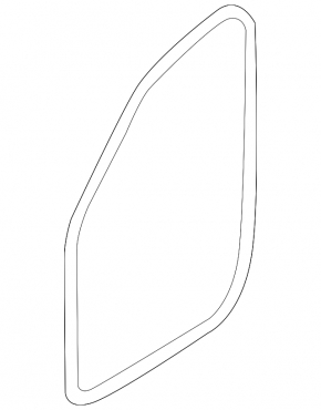 Front left door seal Volvo XC90 16-23