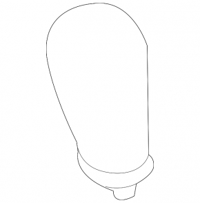 Nissan Pathfinder 13-20 Black Leather Gear Shift Knob