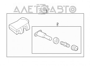 Mitsubishi Outlander 18-22 PHEV Tire Pressure Sensor