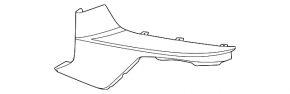 Left front bumper cover for BMW 7 G70 2023-25 with m sport trim, bumper cover & trim
