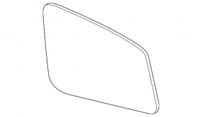 Right mirror element BMW X1 F48 16-22 heated