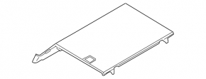 Fuel tank trim BMW 5 G30 18- 530e hybrid