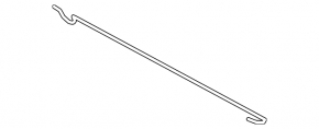 Right trunk lid torsion bar for Kia Optima 16-20 without spoiler