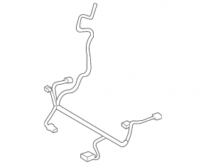 08-09 Toyota Sequoia Passenger Seat Wiring